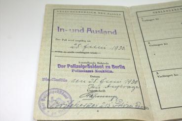 ReisePass Deutsches Reich