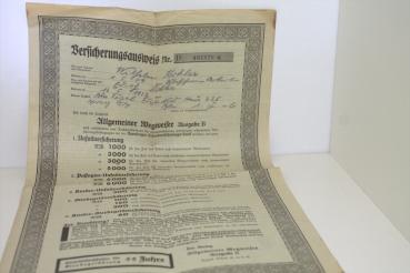 Versicherungs Ausweis