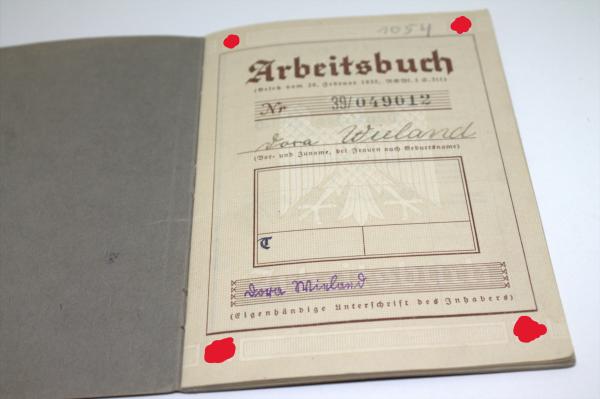 ArbeitsBuch Deutsches Reich