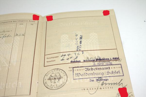 ArbeitsBuch Deutsches Reich