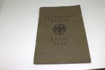 ReisePass Deutsches Reich